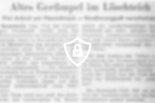 Altes Gerümpel im Löschteich