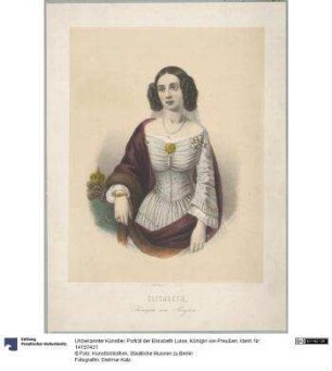 Porträt der Elisabeth Luise, Königin von Preußen