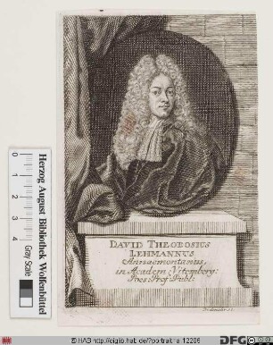 Bildnis David Theodosius Lehmann