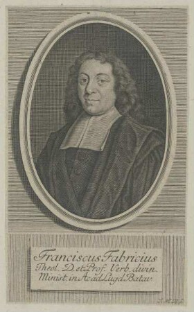 Bildnis des Franciscus Fabricius