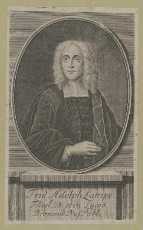 Bildnis des Frid. Adolph Lampe