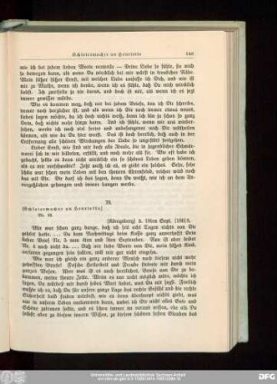 70. [Schleiermacher an Henriette.]