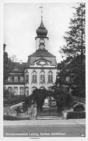 Reichsmessestadt Leipzig: Gohliser Schlößchen