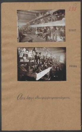 bayr. Kriegsgefangenenlager (Unterkünfte der Gefangenen)