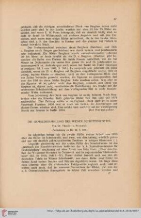 Die Gemäldesammlung des Wiener Schottenstiftes, [2]