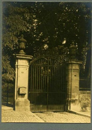 Schloßgarten, Tor Schmiedeeisen
