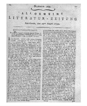 Robinson, R.: Predigten über verschiedne Stellen der heiligen Schrift. Aus dem Englischen. Zittau, Leipzig: Schöps 1789