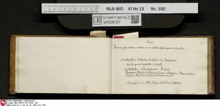 Stammbuch des Johann Christian Wilhelm Schütze aus                            Braunschweig