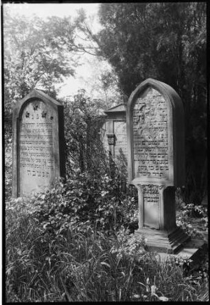 Karlsruhe Alter Judenfriedhof Grabsteine