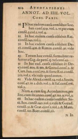 Annot. Ad IIII. Vol. Cons. Paris.