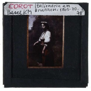 Corot, Italienerin am Brunnen