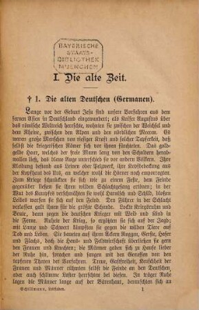 Leitfaden für den Unterricht in der deutschen Geschichte von Richard Schillmann