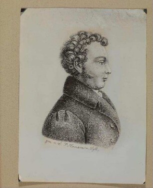 Bildnis von Uwe Jens Lornsen (1793-1838)