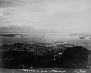 Rio de Janeiro : Blick von einer Anhöhe auf Rio de Janeiro