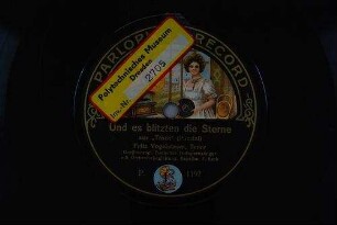 Und es blitzten die Sterne : aus "Tosca" / (Puccini)
