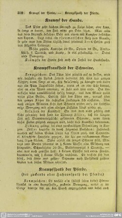 Krampf der Hunde