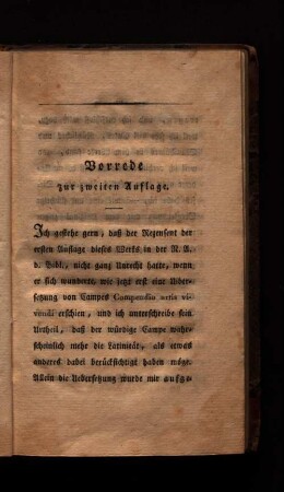 Vorrede zur zweiten Auflage.