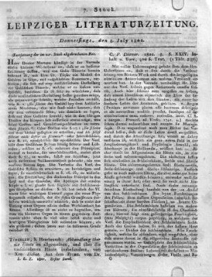 1802-07-08 : 7. Stück