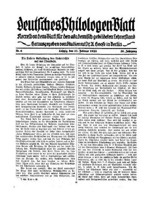 Die freiere Gestaltung des Unterrichts auf der Oberstufe