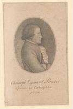 Christof Sigmund Panzer, Pfarrer zu Eschenfelden; geb. 1753