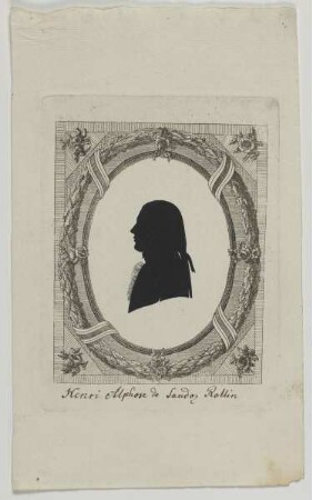 Bildnis des Henri Alphonse Sandoz Rollin