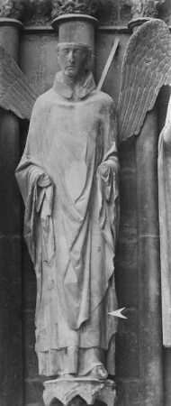 Nördliches Westportal — Nördliches Gewände — Heiliger Nikasius (2. Figur)