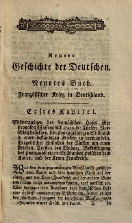 Michael Ignaz Schmidts ... Geschichte der Deutschen. 13, Neuere Geschichte der Deutschen ; 8, Kaiser Leopold vom Jahre 1687 bis 1700
