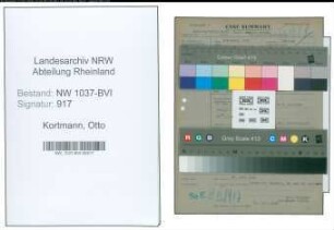 Entnazifizierung Otto Kortmann , geb. 00.00.0000 (Stadtinspektor)