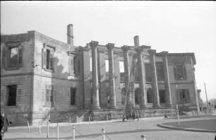 Bauzustand des Markgräflichen Palais