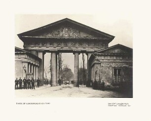 Städtebaulicher Ausbau Karlsruhe. Ettlinger Tor