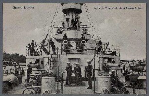 Kriegsmarine - Vordeck eines Linienschiffes