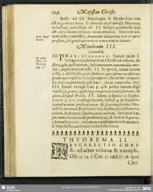 Theorema II.