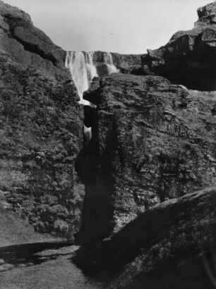 Wasserfall in Island