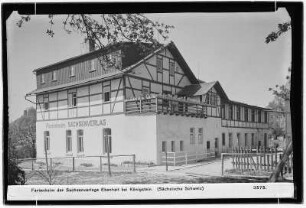 Ferienheim der Sachsenverlage Ebenheit bei Königstein