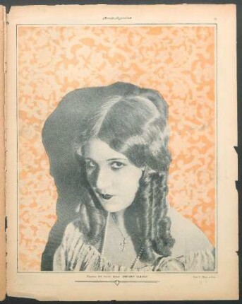 Figuras del teatro lírico: Amparo Aliaga [Fotografía]