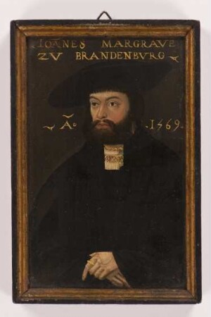 Miniaturporträt des Markgrafen Johann I. von Brandenburg-Küstrin