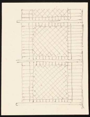 Gartenanlagen: Gitterwerk: Ansicht