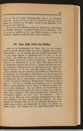 18. Das Jahr 1918 im Westen