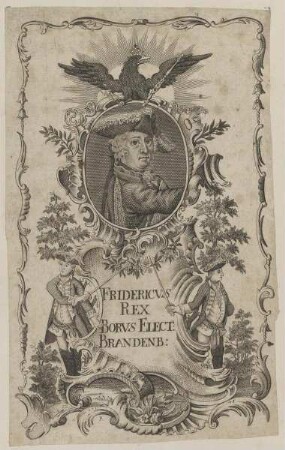 Bildnis des Fridericvs Rex Borvs