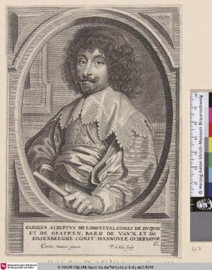 Carolus Albertus de Longueval Comes de Buquoy