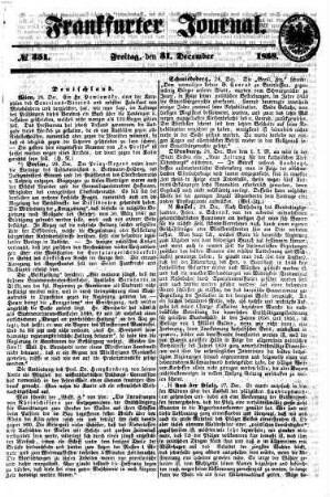 Frankfurter Journal. 1858,10/12