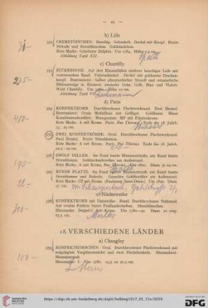 18. Verschiedene Länder (Nr. 358-363)