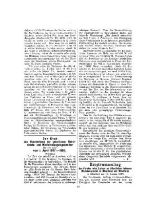 Der Etat des Ministeriums der geistlichen, Unterrichts- und Medizinalangelegenheiten für das Jahr 1. April 1897 - 1898 : (Schluss)