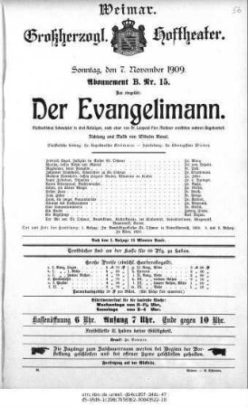 Der Evangelimann