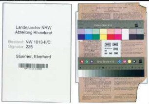 Entnazifizierung Eberhard Stuerner , geb. 22.12.1909 (Baecker)