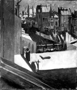 Blick aus dem Atelier