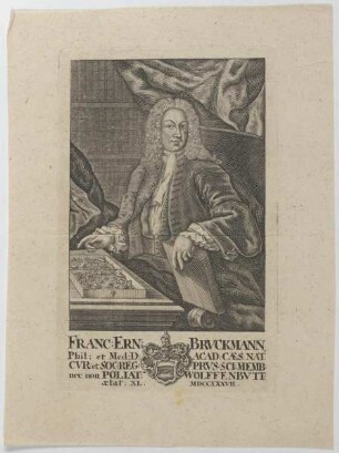 Bildnis des Franc. Ern. Brvckmann