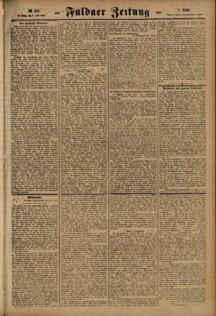 Zweite Ausgabe vom Mittwoch, den 07. Juli 1915.
