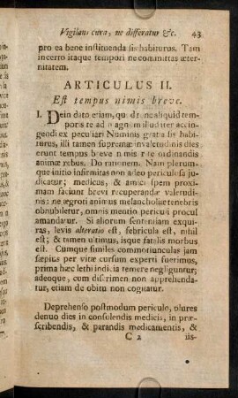 35-39, Articulus II