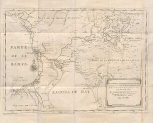 Plano de la prouincia de Tondo situada al northe de la equin ocial...